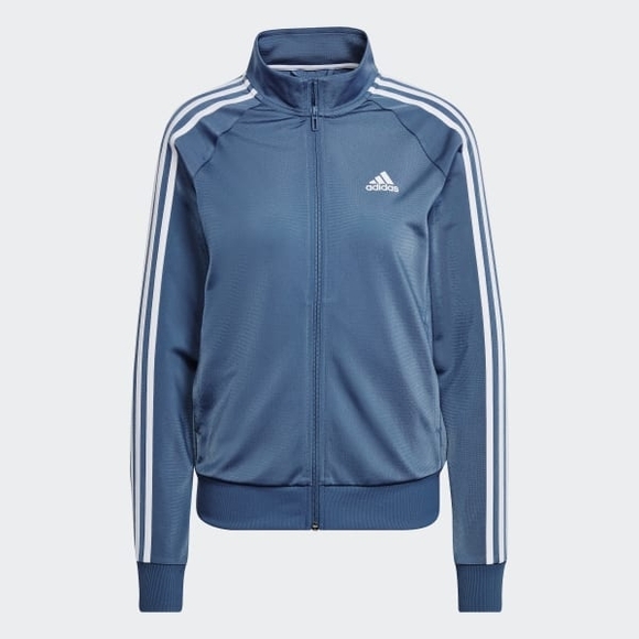 adidas Jackets & Blazers - Primegreen Essentials Warm-Up Slim 3-Stripes Track Jacket